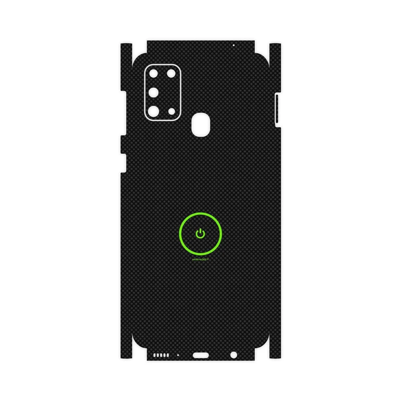 برچسب پوششی ماهوت مدل Minimal Power Button-FullSkin مناسب برای گوشی موبایل سامسونگ Galaxy M31