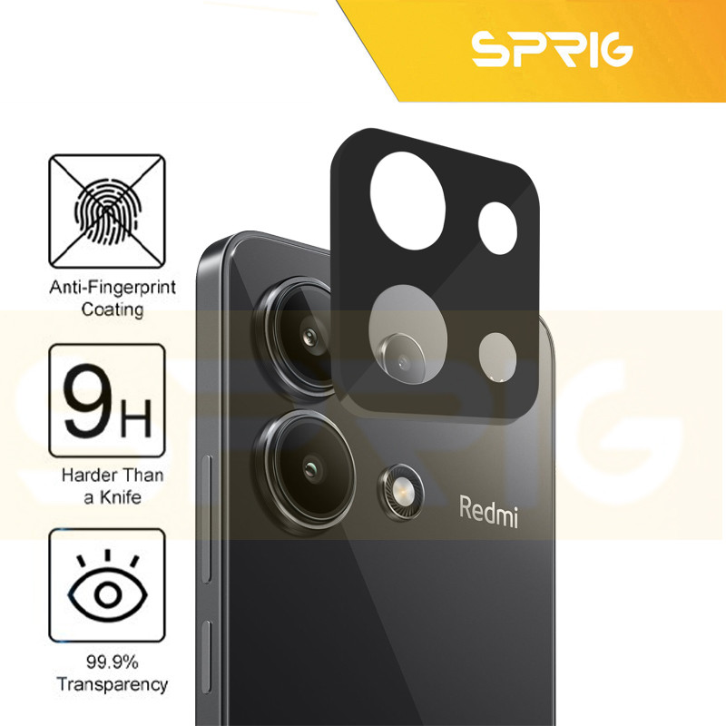محافظ لنز دوربین اسپریگ مدل 3DLNS مناسب برای گوشی موبایل شیائومی Redmi Note 13 4G