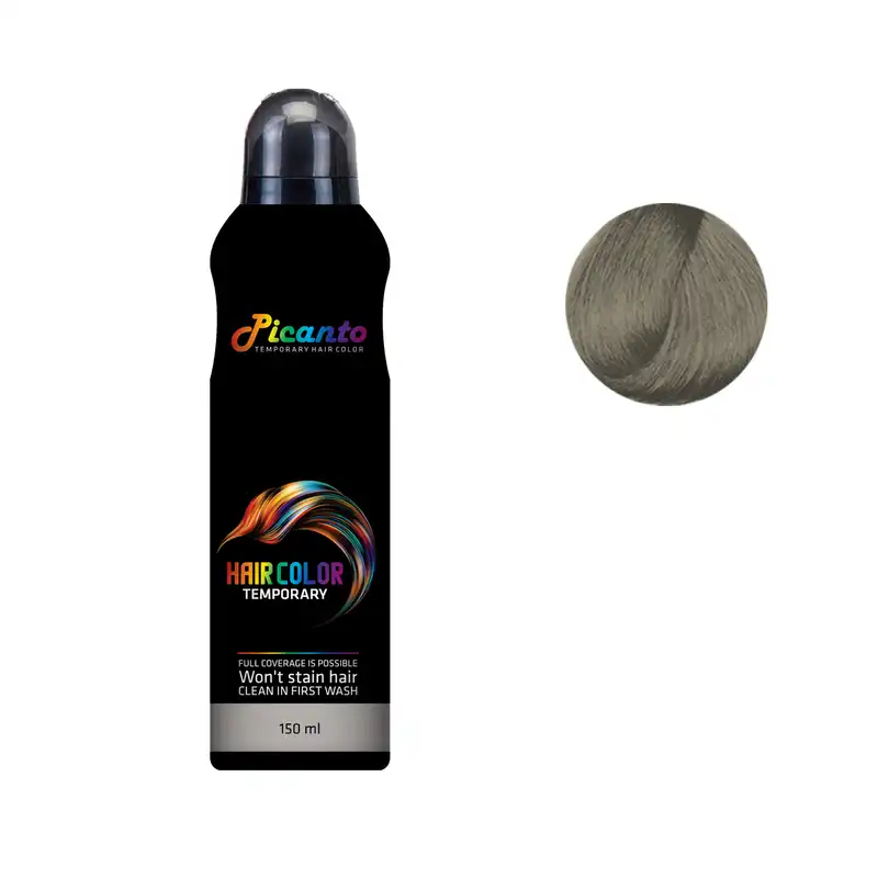 اسپری رنگ مو پیکانتو مدل 17 حجم 150 میلی لیتر رنگ دودی