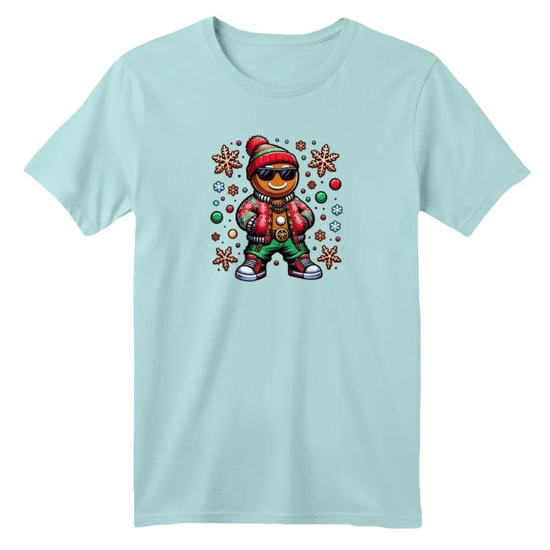 تی شرت آستین کوتاه بچگانه مدل کریسمسی کد 08