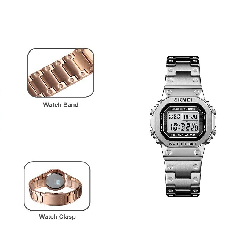 ساعت مچی دیجیتال زنانه اسکمی مدل 1433S