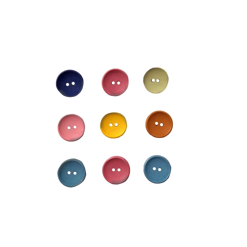 دکمه مدل رنگین کمان کد bg2 بسته 9 عددی