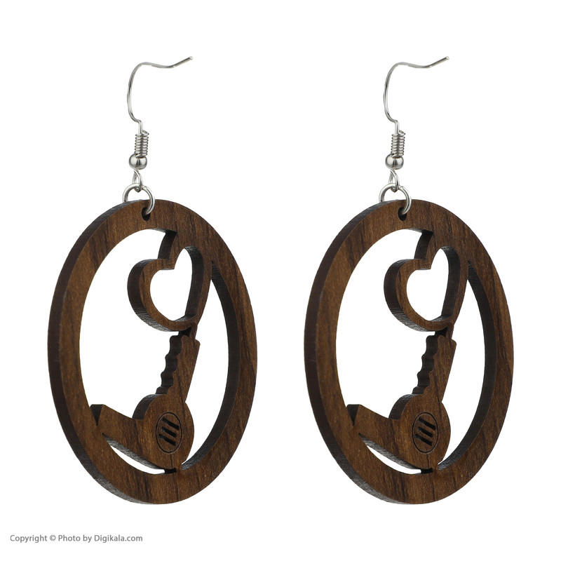 گوشواره دخترانه مدل سشوار