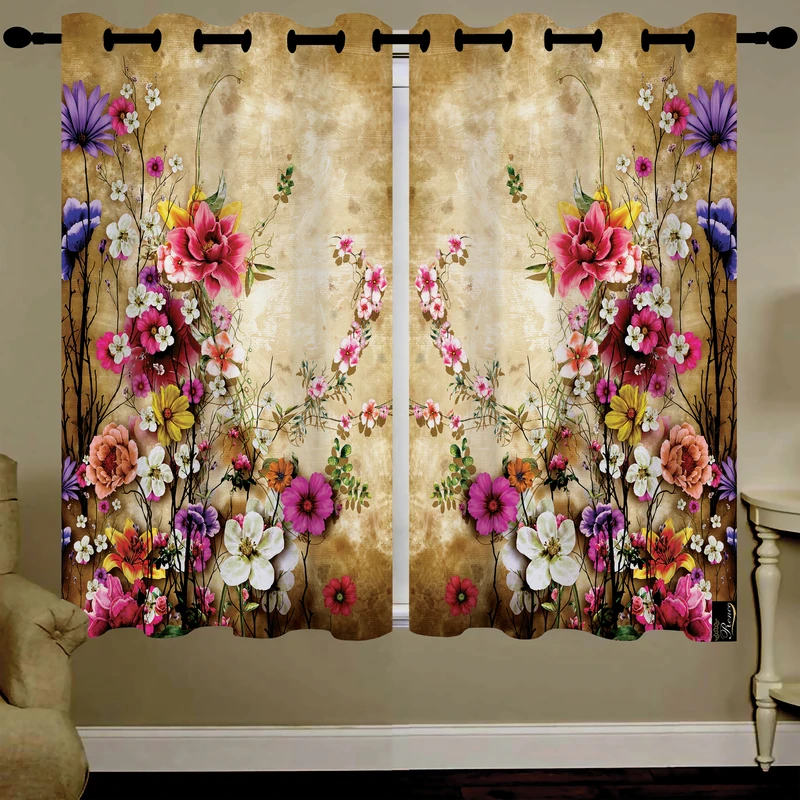 پرده رنس مدل C34-50826 سایز 190x140 سانتی متر