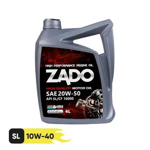 ZADO car Engine oil model  SAE 20W-50-SL volume 4 liters