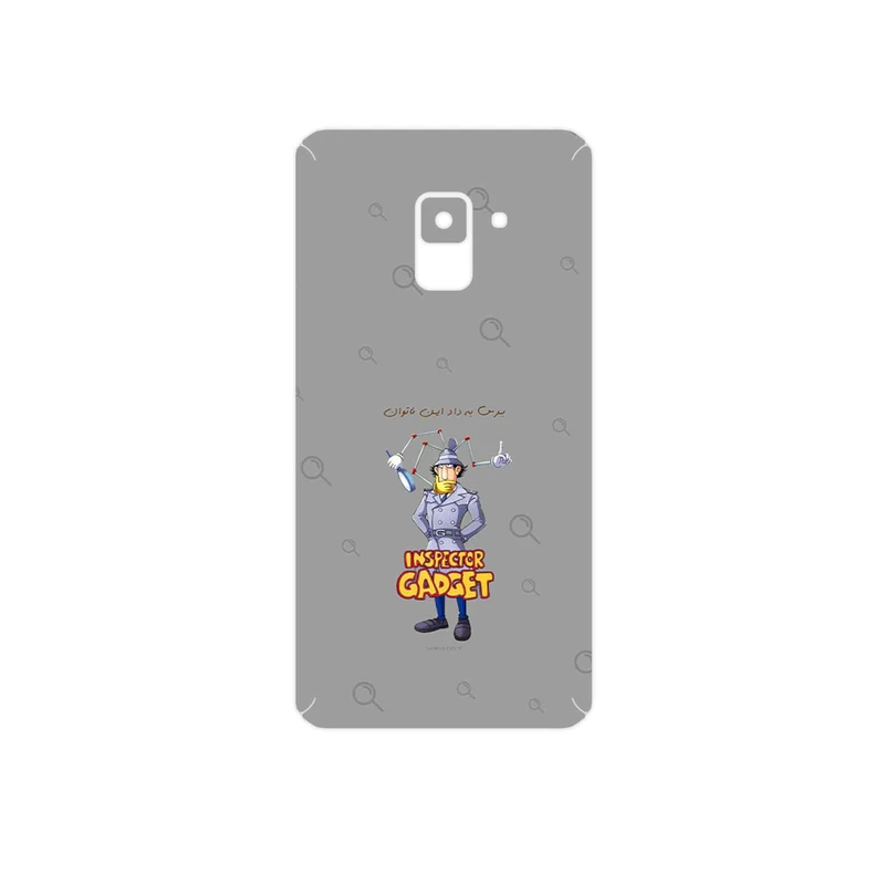 برچسب پوششی ماهوت مدل Inspector Gadget مناسب برای گوشی موبایل سامسونگ Galaxy A8 2018