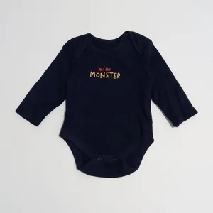 بادی آستین بلند نوزادی پیریمارک مدل minimonster
