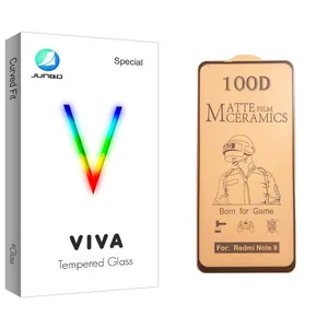 Junbo Viva Glass Ceramics Screen Protector For Xiaomi شیائومی Redmi Note 9