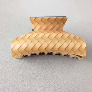 کلیپس مو زنانه مدل شطرنجی