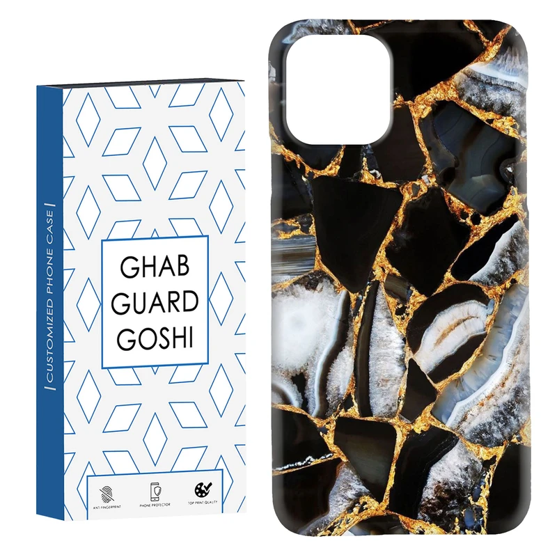 کاور قاب گارد گوشی طرح سنگ زمرد کد Dimo-783 مناسب برای گوشی موبایل اپل  IPHONE 11 PRO MAX
