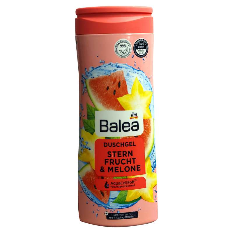 شامپو بدن باله آ مدل STERN FRUCHT & MELONE حجم 300 میلی لیتر