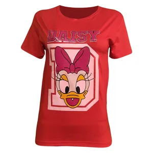 تی شرت آستین کوتاه زنانه مدل کاترین کد 12