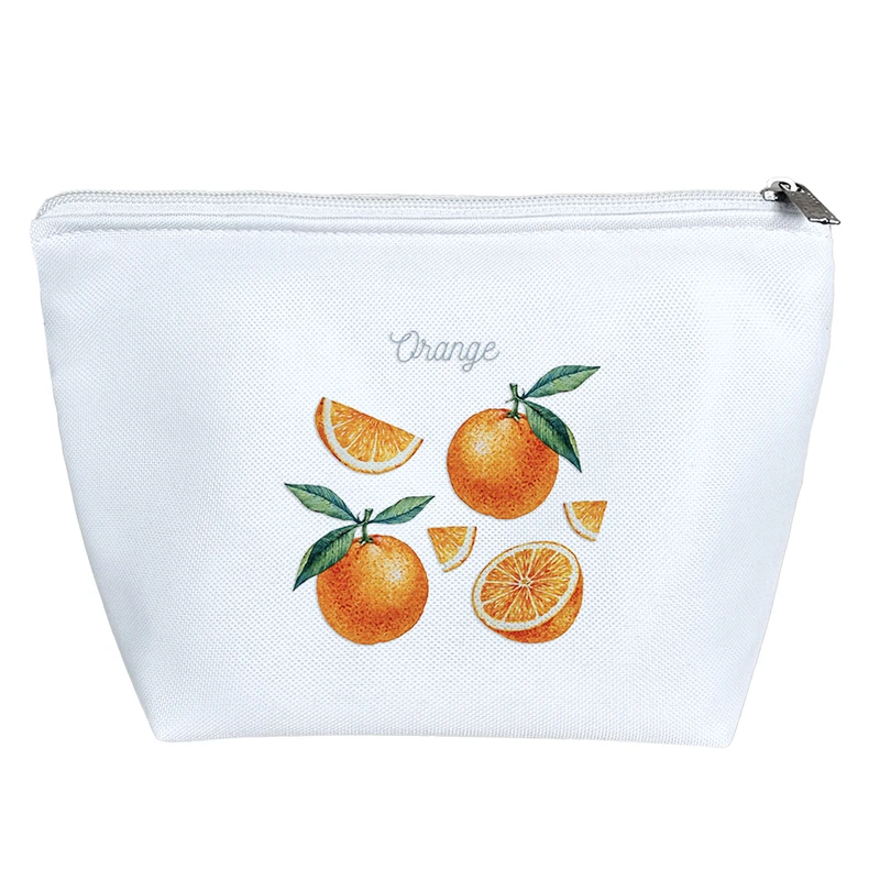 کیف لوازم آرایش دخترانه خندالو مدل پرتقال کد H560