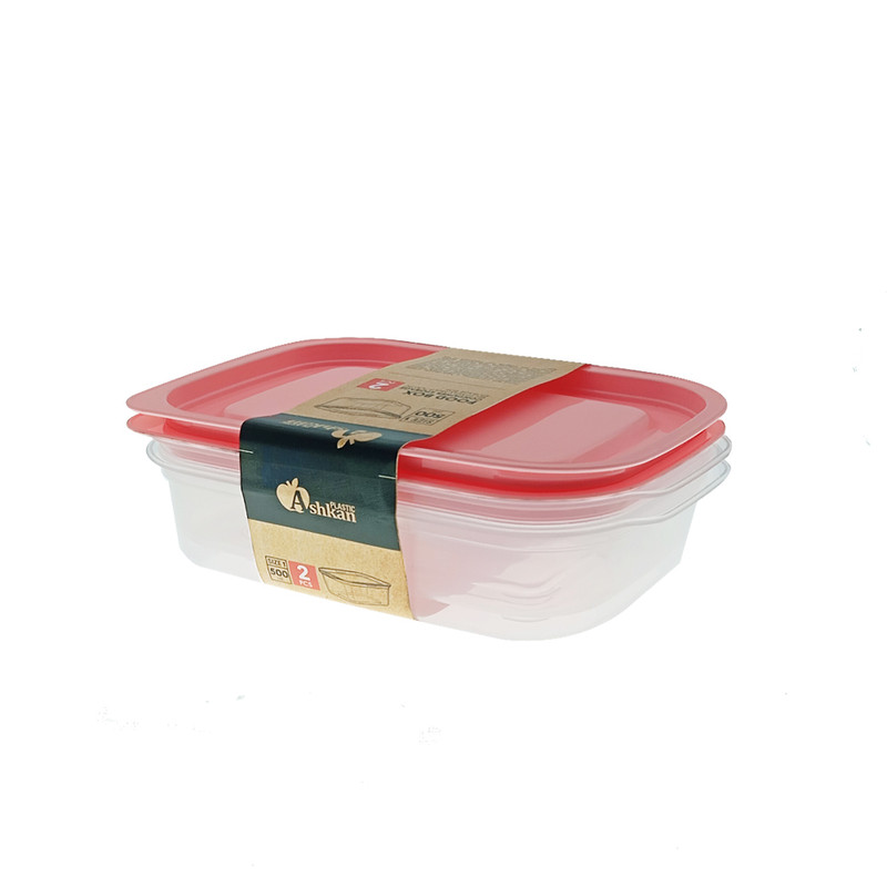 ظرف نگهدارنده اشکان مدل ماهان کد f1 مجموعه 4 عددی