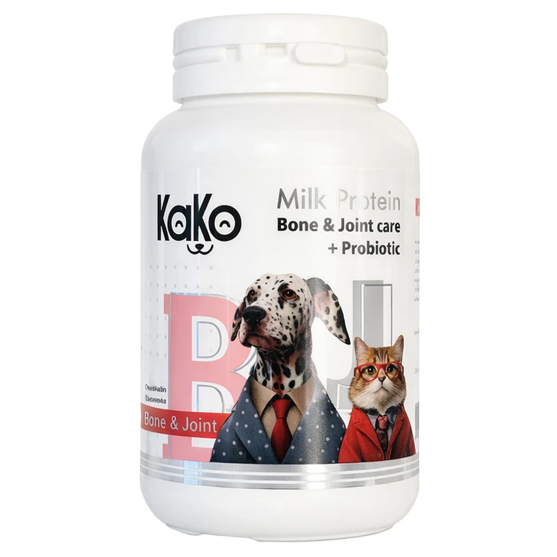 پودر تقویت استخوان و مفاصل سگ و گربه کاکو مدل Milk Protein وزن 200 گرم