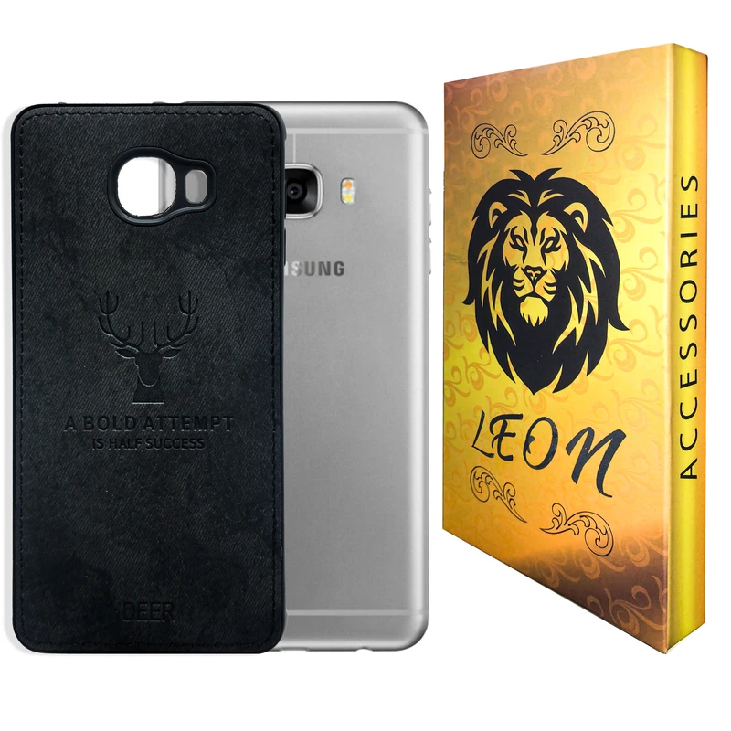 کاور لئون مدل Cervo Oro مناسب برای گوشی موبایل سامسونگ Galaxy C7