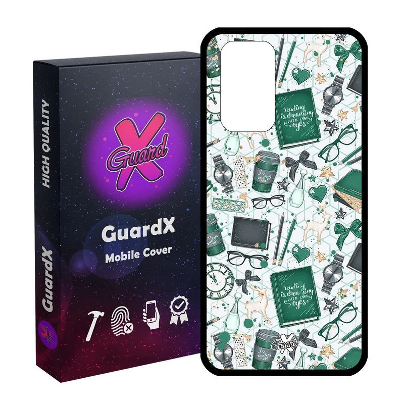 کاور گارد ایکس طرح کتاب مدل Glass10289 مناسب برای گوشی موبایل شیائومی Redmi Note 10 Pro / Note 10 Pro Max