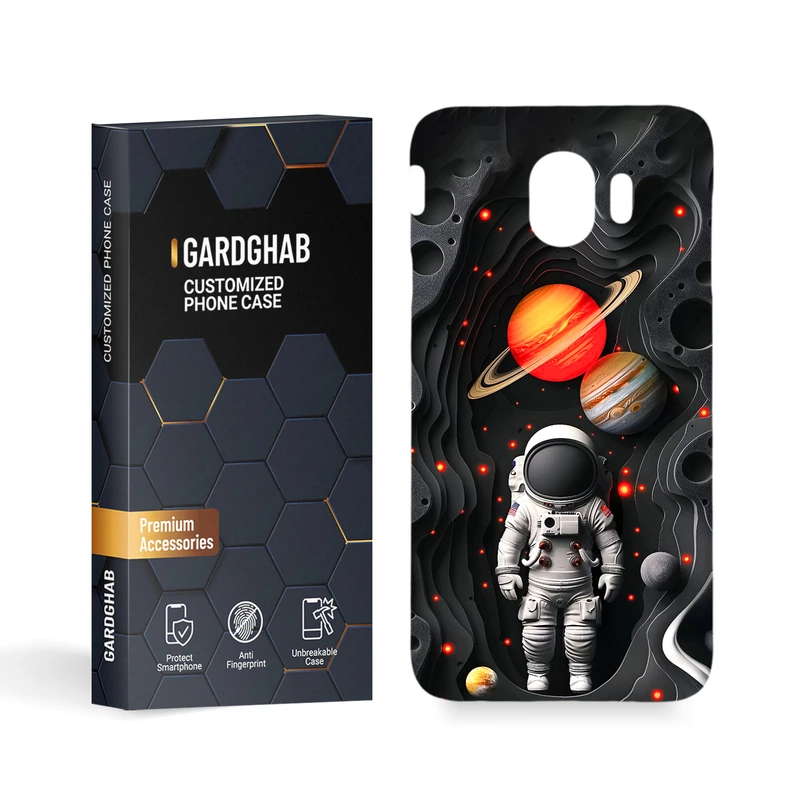 کاور گارد قاب مدل کهکشان مناسب برای گوشی موبایل سامسونگ Galaxy J4 2018