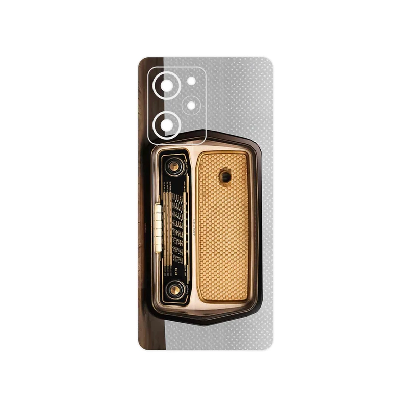 برچسب پوششی ماهوت مدل Radio Nostalgia مناسب برای گوشی موبایل شیائومی Poco X5 Pro
