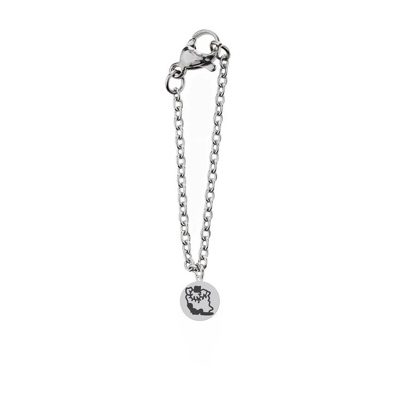 آویز ساعت زنانه هایکا مدل نقشه ایران کد as.h 836
