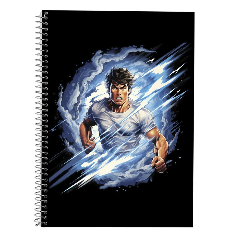 دفتر زبان 50 برگ مدوپد مدل سه خط طرح تایتان Titan کد DF11944