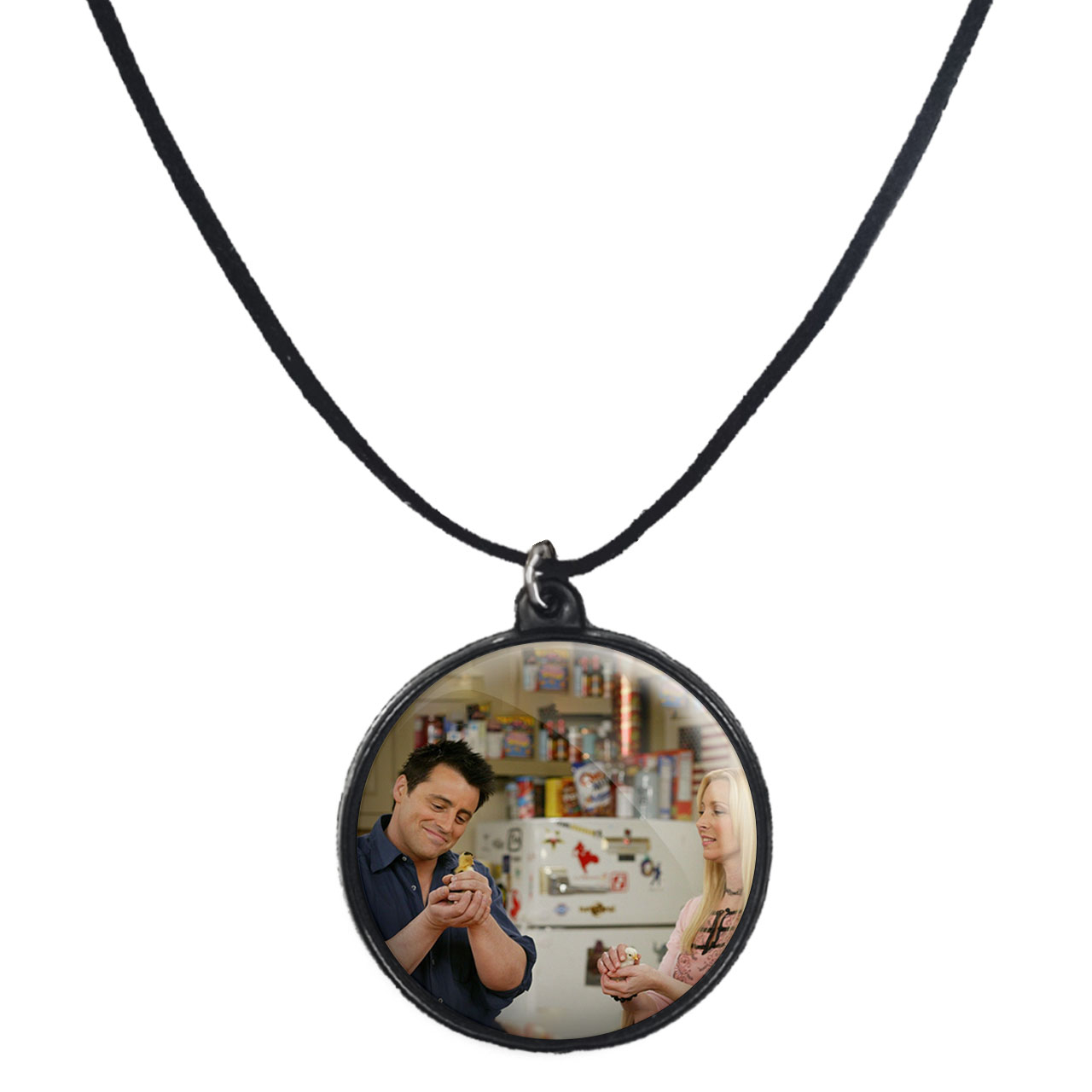 گردنبند پرمانه طرح فرندز کد pmb.18927 مدل دو طرفه