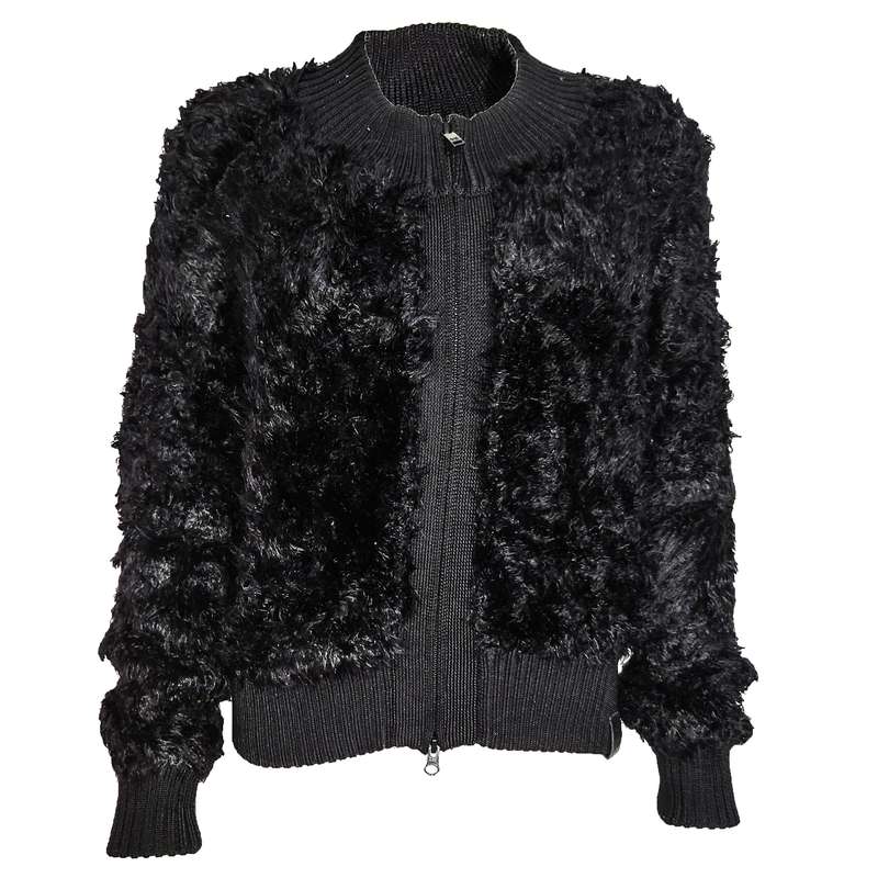 سویشرت دخترانه مدل بافت مویی کد 44212