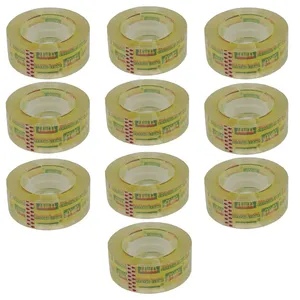 چسب نواری ام آی ام مدل Cristal Clear عرض 1.8 سانتی متر بسته 10 عددی