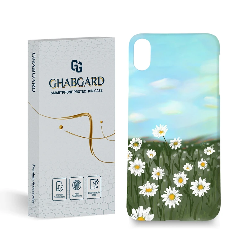 کاور قاب گارد مدل گل مناسب برای گوشی موبایل اپل  iPhone Xs Max 