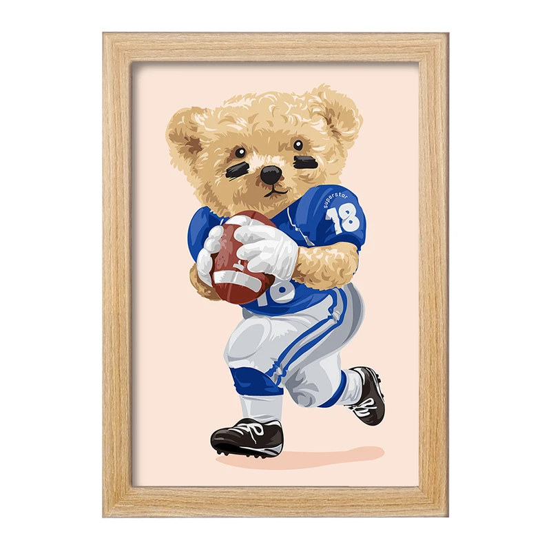 تابلو خندالو مدل تدی Teddy کد 26160