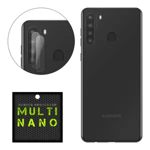 Multi Nano Pro Camera Lens Protector For Samsung Galaxy A21 Pack of 2