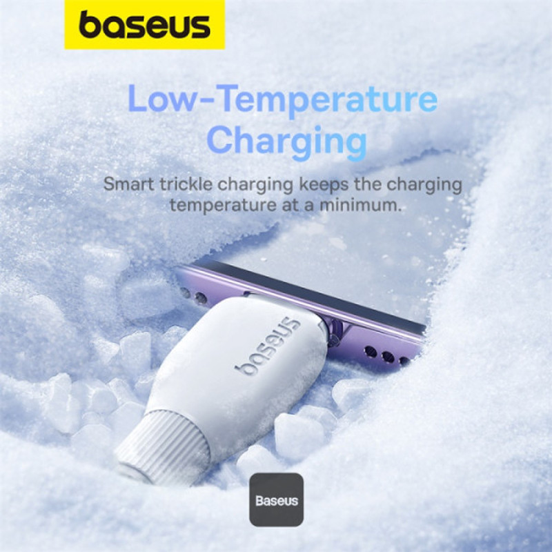 کابل تبدیل USB-C به لایتنینگ بیسوس مدل Pudding 103355701311 طول 2 متر