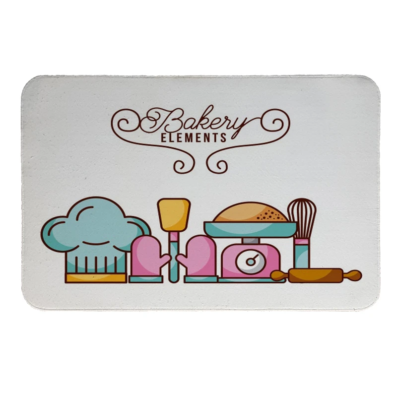 پادری طرح Bakery کد 8248 سایز 80 × 50 سانتی متر