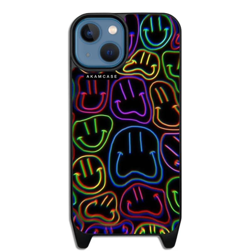 کاور آکام مدل AMCWLA15-HAPPY FACE7 مناسب برای گوشی موبایل اپل iPhone 15