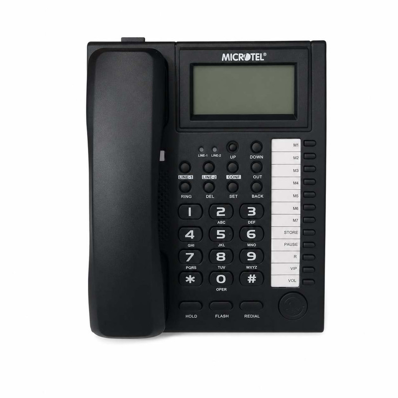 تلفن رومیزی میکروتل مدل MCT-8840-2-Line