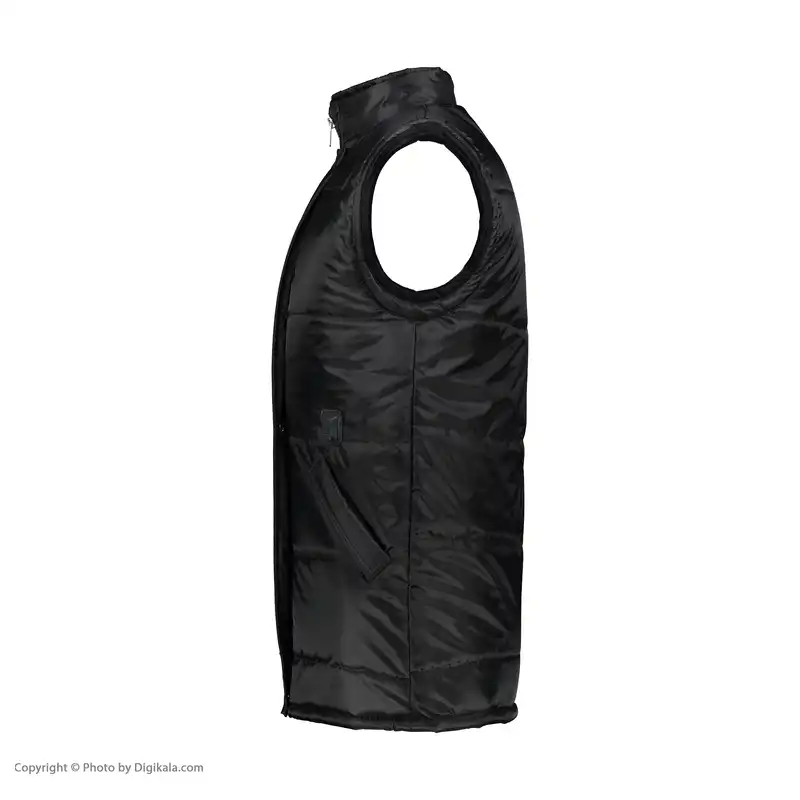 جلیقه مردانه گرماطب کد GT6 رنگ مشکی