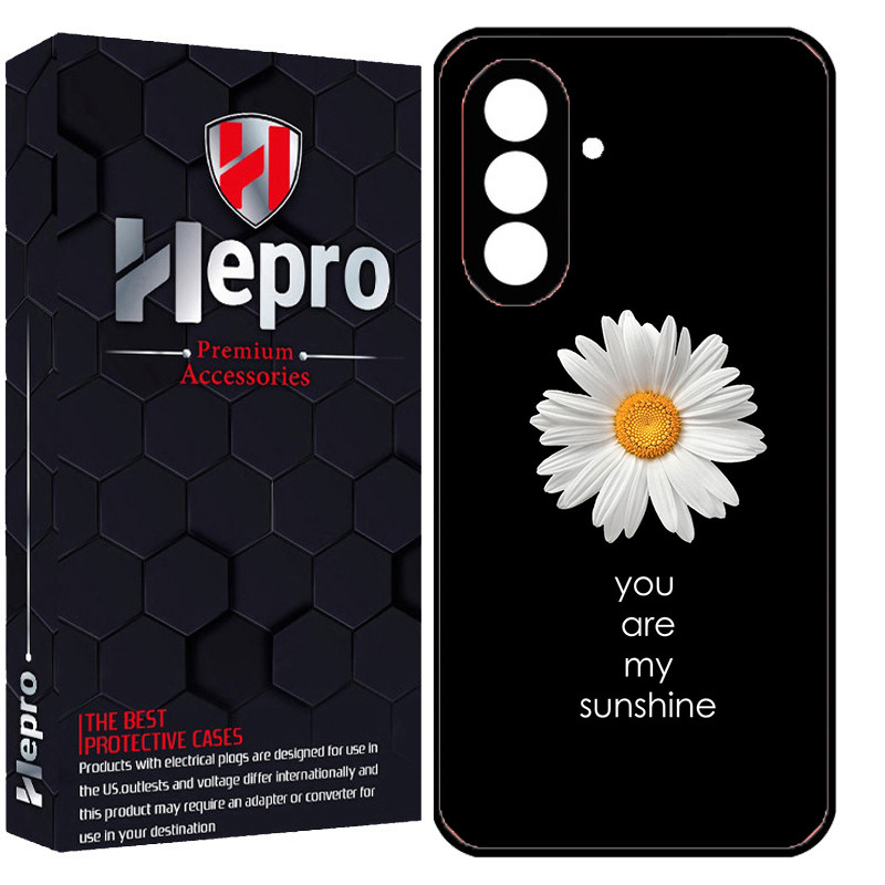 کاور هپرو طرح  گل بابونه کد Dimo-656 مناسب برای گوشی موبایل سامسونگ Galaxy S25 FE