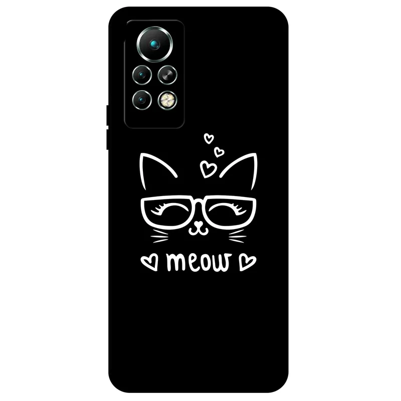 کاور مگافون طرح گربه مدل 7700 مناسب برای گوشی موبایل اینفینیکس Note 11 Pro
