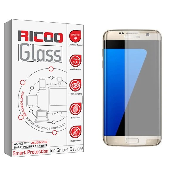 محافظ صفحه نمایش ریکو مدل RiC2 UV_NEW مناسب برای گوشی موبایل سامسونگ Galaxy S7 Edge
