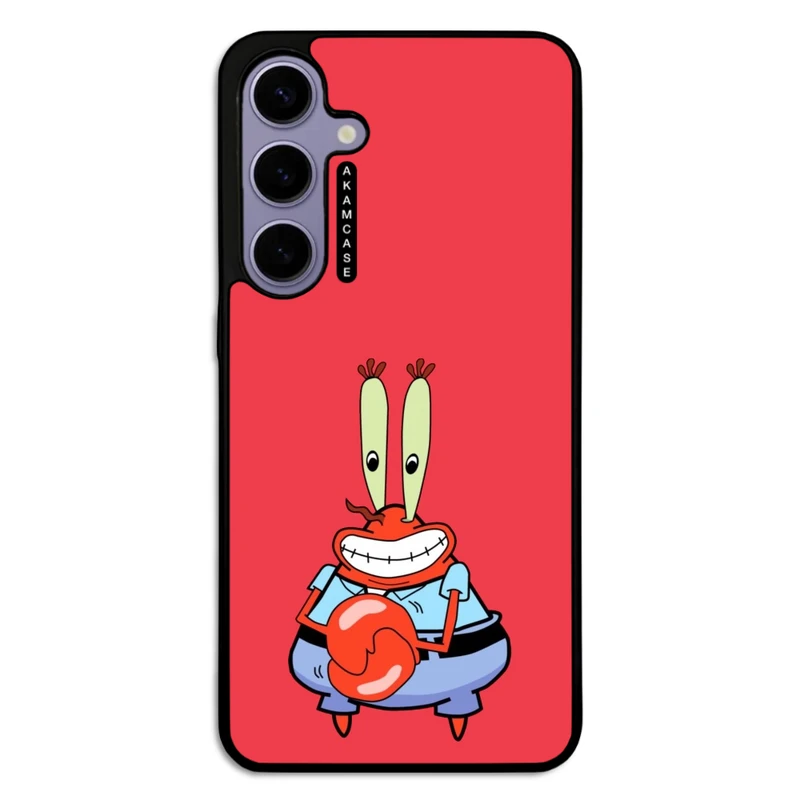 کاور آکام مدل AMC-WSGS24P-SPONGE BOB2 مناسب برای گوشی موبایل سامسونگ Galaxy S24 Plus