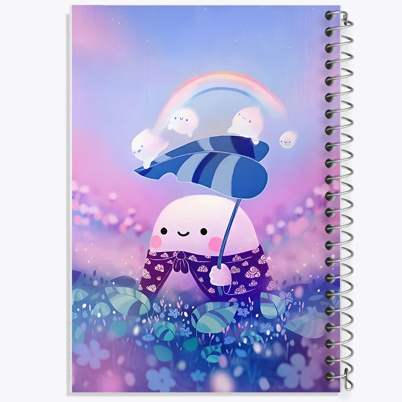 دفتر نقاشی 50 برگ خندالو طرح فانتزی کیوت کد N3805