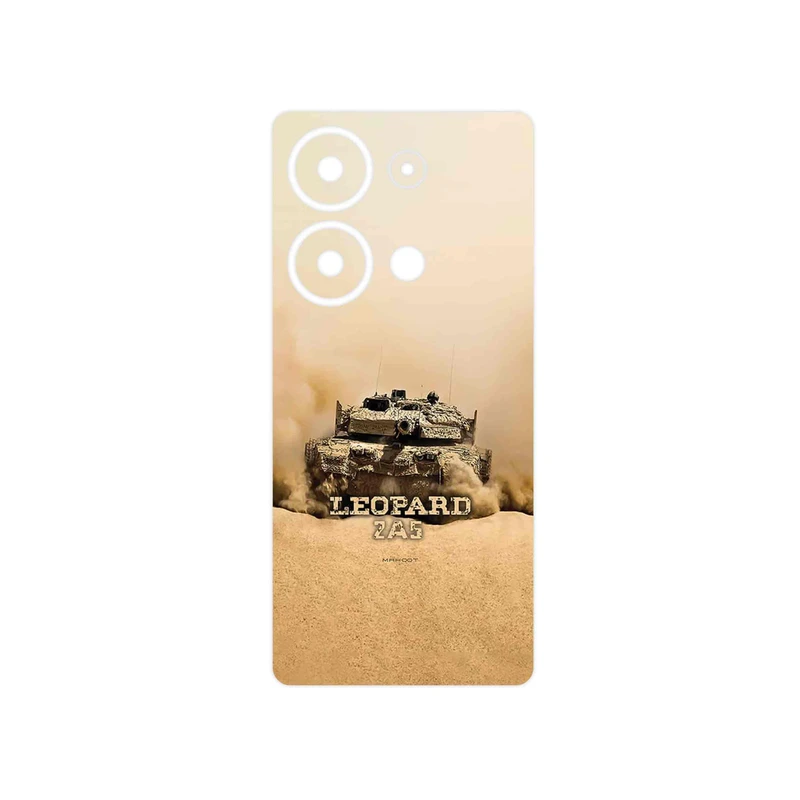 برچسب پوششی ماهوت مدل Leopard_2A5_tank مناسب برای گوشی موبایل شیائومی Poco M6 Pro 4G