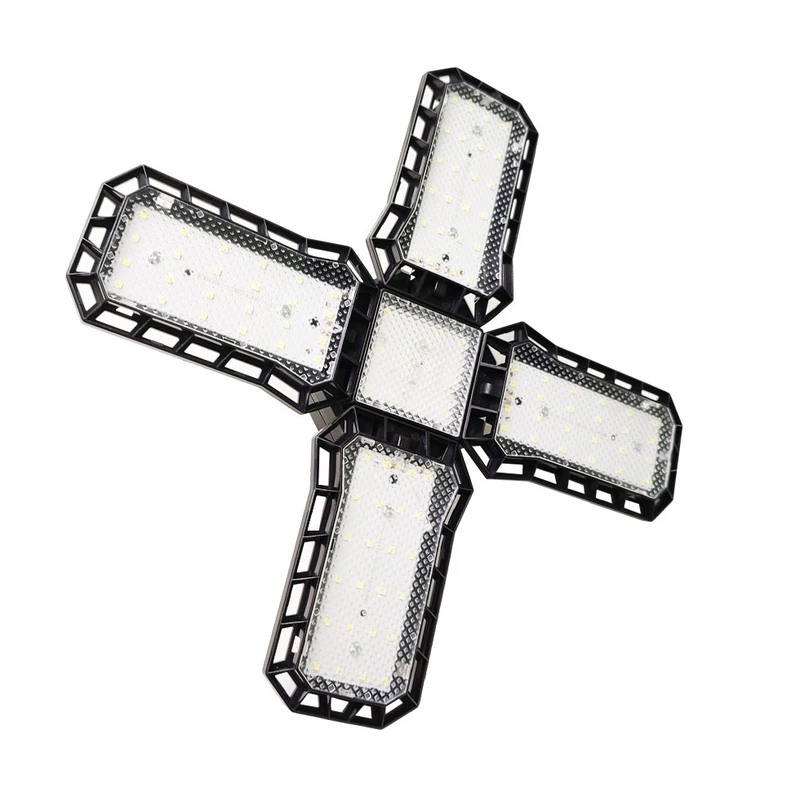 لامپ ال‌ای‌دی 60 وات مدل تاشو 4 پر پروانه ای طرح صنعتی کد 612 پایه E27