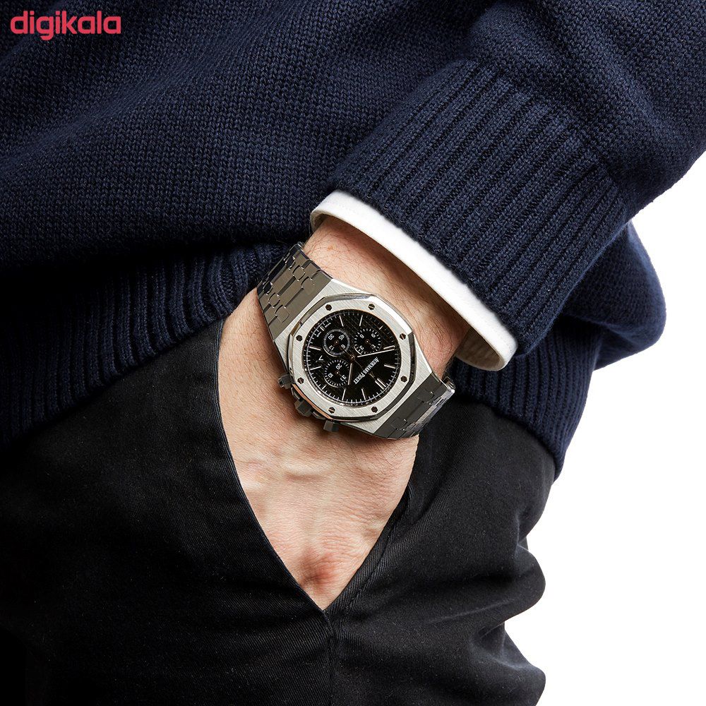 ساعت مچی عقربه ای مردانه مدل Royal OAK کد 12
