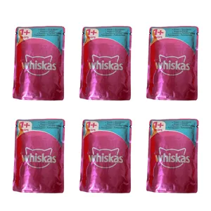  پوچ گربه ویسکاس مدل Tuna وزن 100 گرم بسته 6 عددی