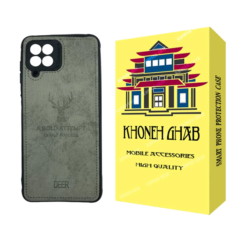 کاور خونه قاب مدل گوزنی مناسب برای گوشی موبایل سامسونگ Galaxy A22 4G