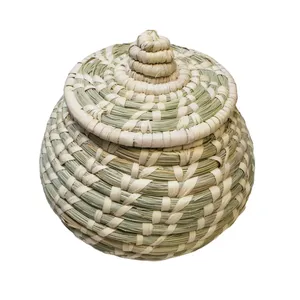 ظرف حصیری طرح خمره گندم