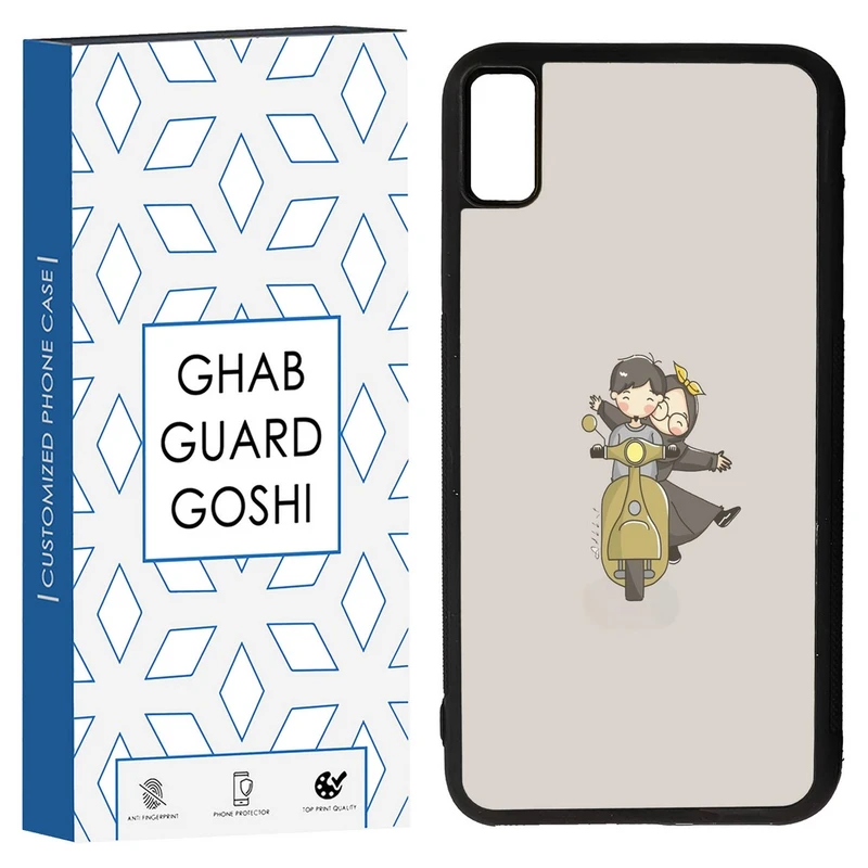 کاور قاب گارد گوشی طرح عاشقانه کد TPU-117 مناسب برای گوشی موبایل اپل Iphone XS MAX/ Iphone X MAX