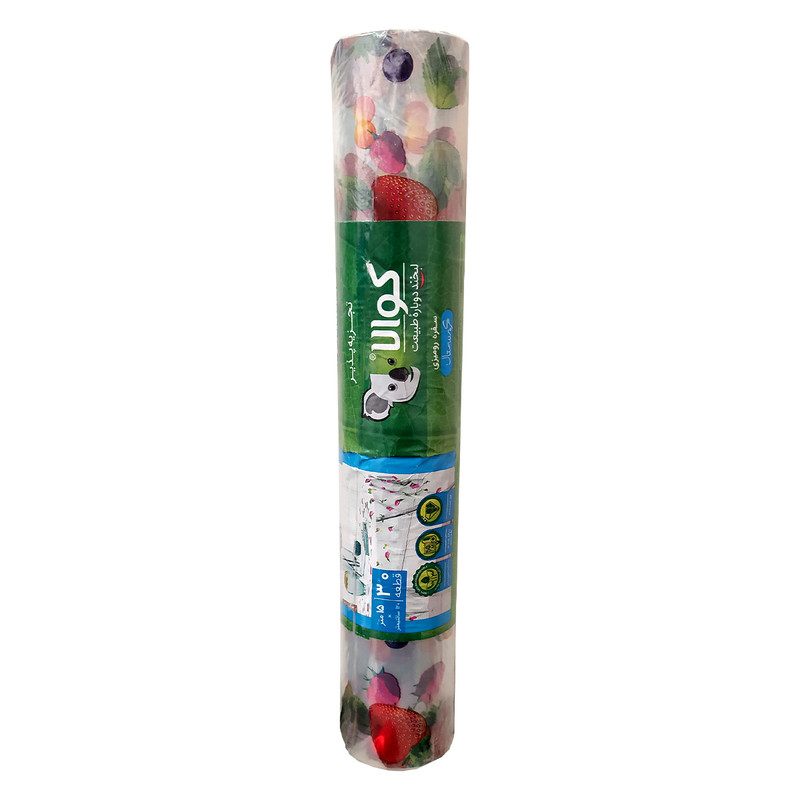 سفره یکبارمصرف کوالا طرح Crystalfruits رول 15 متری
