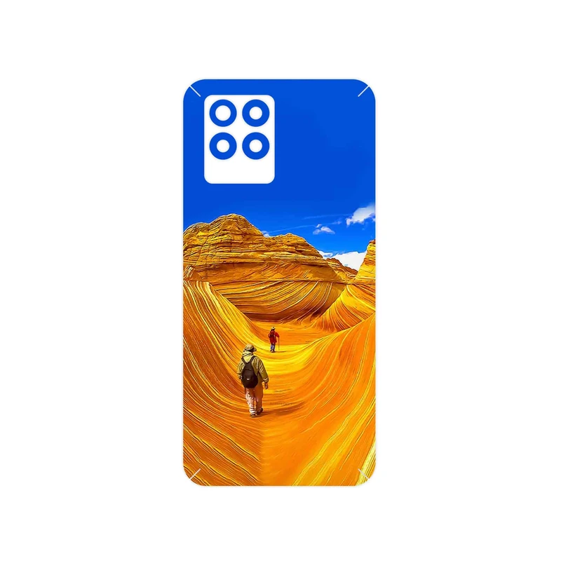 برچسب پوششی ماهوت مدل Amazing Rocks مناسب برای گوشی موبایل ریلمی 8 Pro